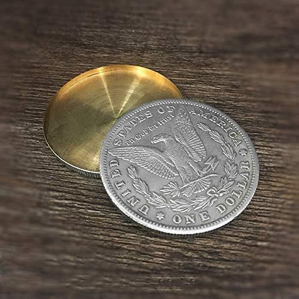 Morgan Dollar and Expanded Shell (Tail) Set Magic Tricks