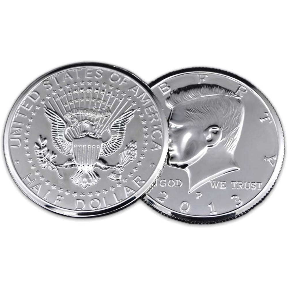 Jumbo Coin 3 inch Half Dollar Magic Tricks Coin Appear Disappear Magic