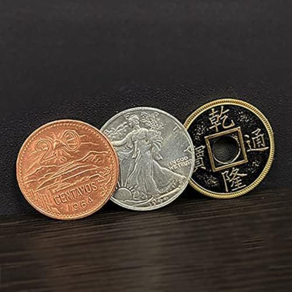Ultimate CSB (31mm) Magic Tricks Half Dollar Size Coin Appear Vanish Magic