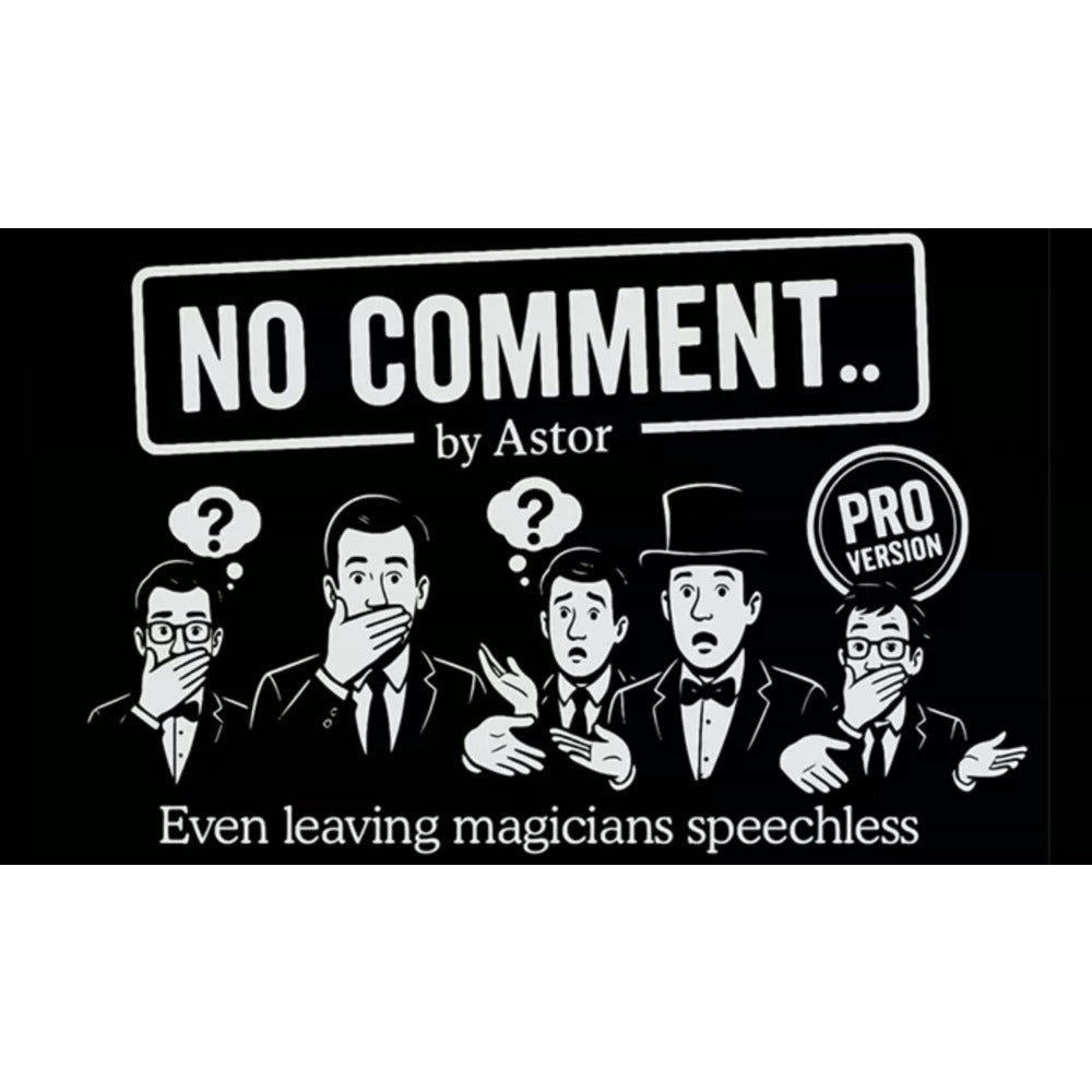 Astor No Comment PRO Version Upgraded Close-Up Illusions & Gimmicks Magic Tricks