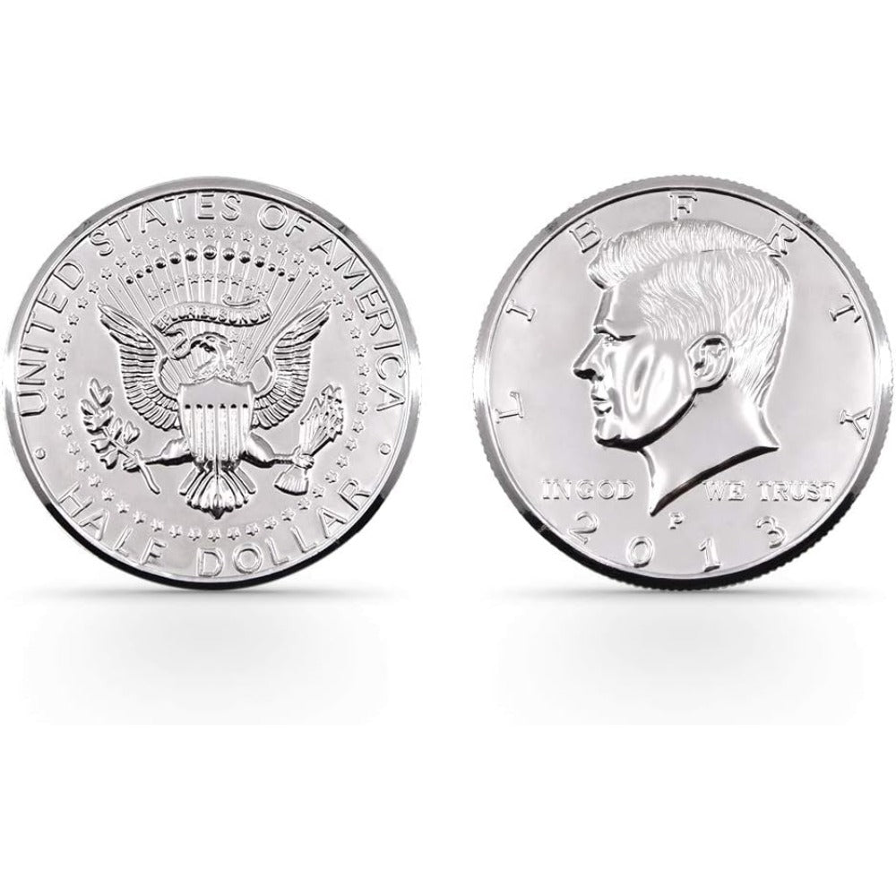 Jumbo Coin 3 inch Half Dollar Magic Tricks Coin Appear Disappear Magic