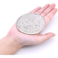 Jumbo Coin 3 inch Half Dollar Magic Tricks Coin Appear Disappear Magic