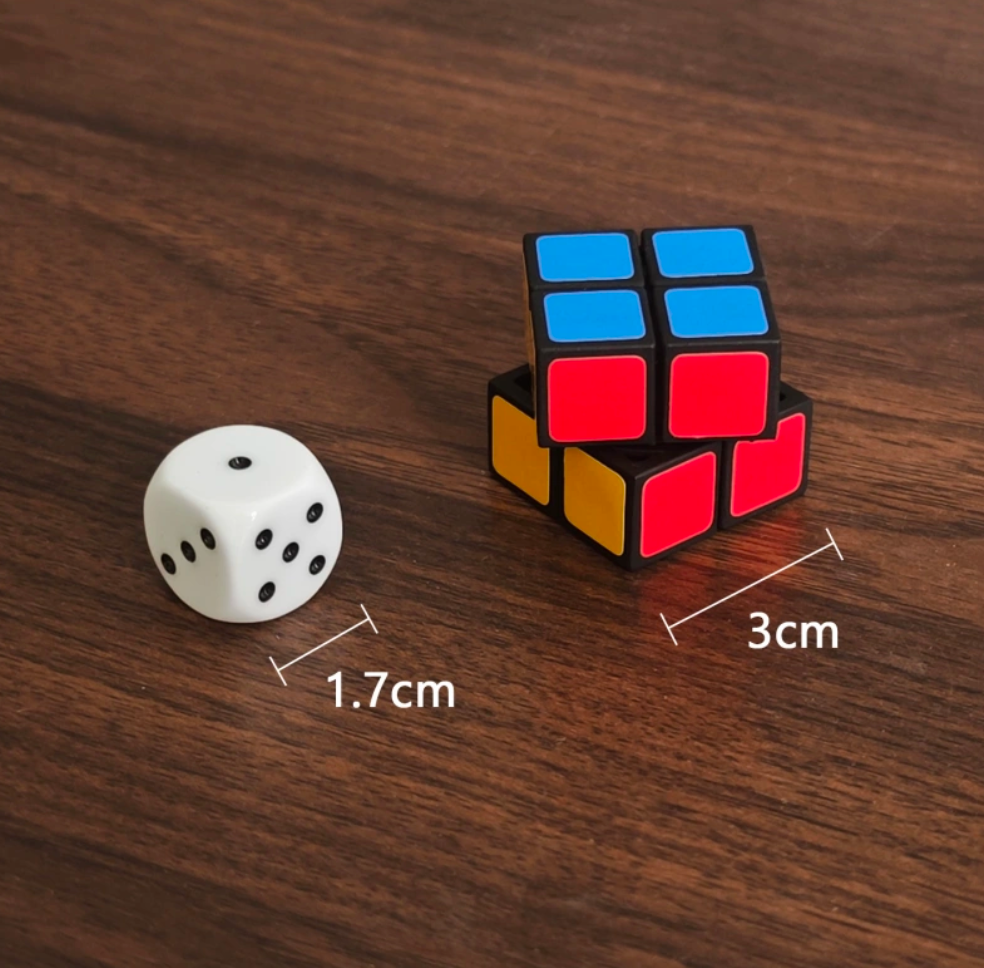 Mental Dice Pro(Cube) Real Dice Prediction Gimmick Magic Magician