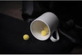 Cup and Ball Routine Cup of Fantasy Stage Magic Illusions Beginner Magician