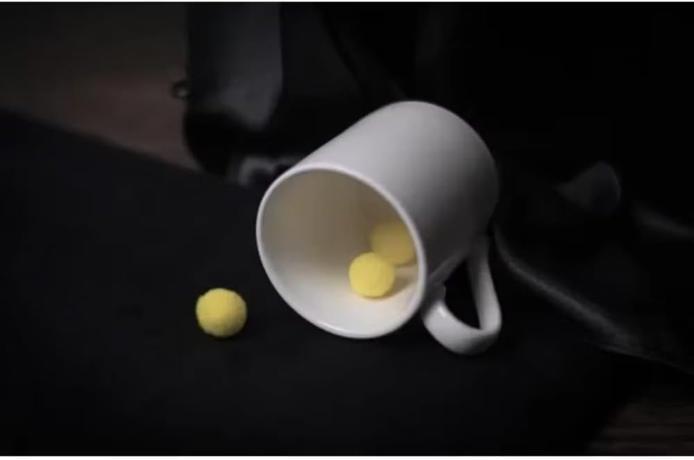 Cup and Ball Routine Cup of Fantasy Stage Magic Illusions Beginner Magician