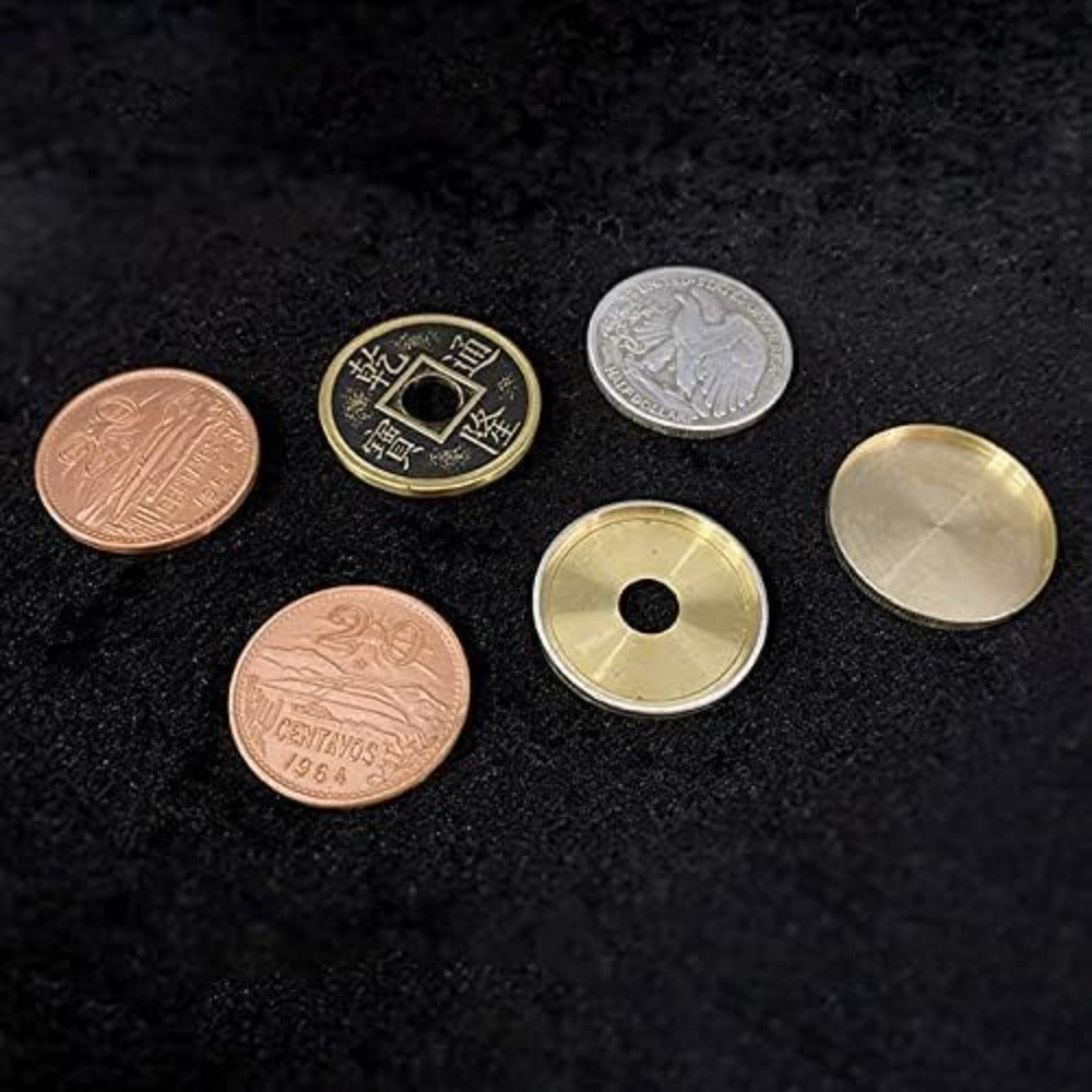 Ultimate CSB (31mm) Magic Tricks Half Dollar Size Coin Appear Vanish Magic