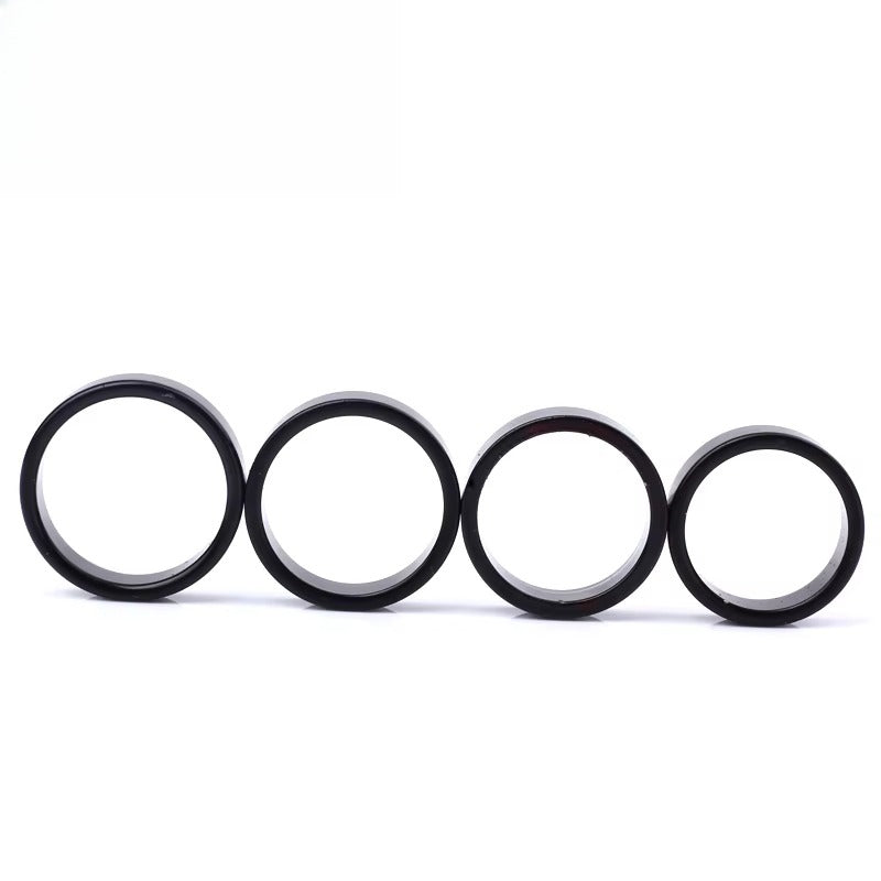 1Pc Black Strong Magnetic Magic Ring Magnet Coin Magic Tricks