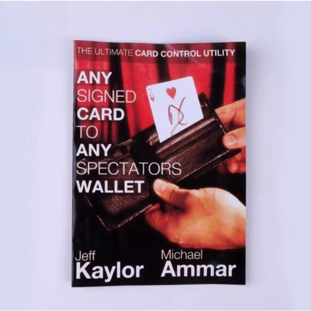 Any Card To Any Spectator's Wallet Stage Magic Tricks Close Up