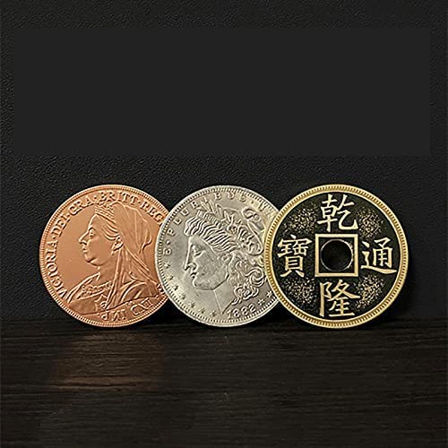Ultimate CSB (31mm) Magic Tricks Half Dollar Size Coin Appear Vanish Magic