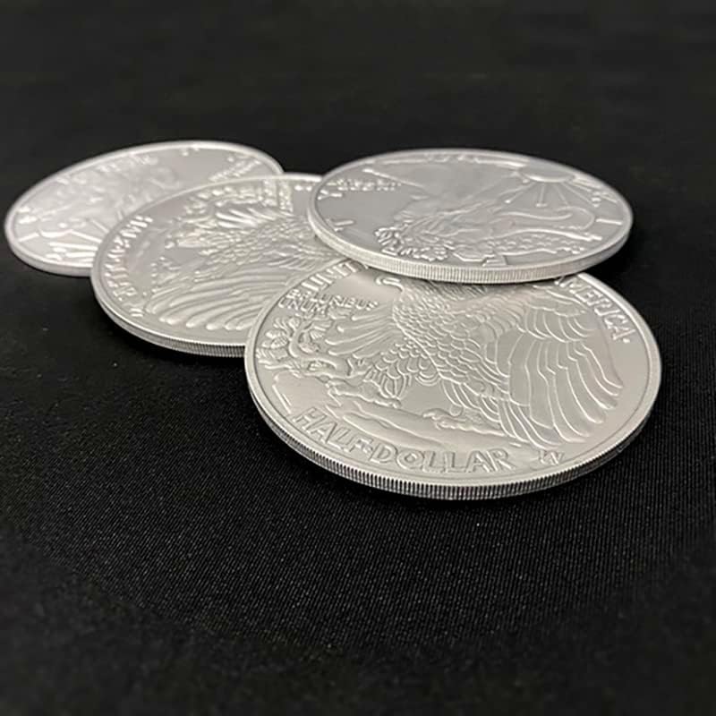 Jumbo Walking Liberty Half Dollar (7.3cm) Magic Tricks Coin Appearing Magic