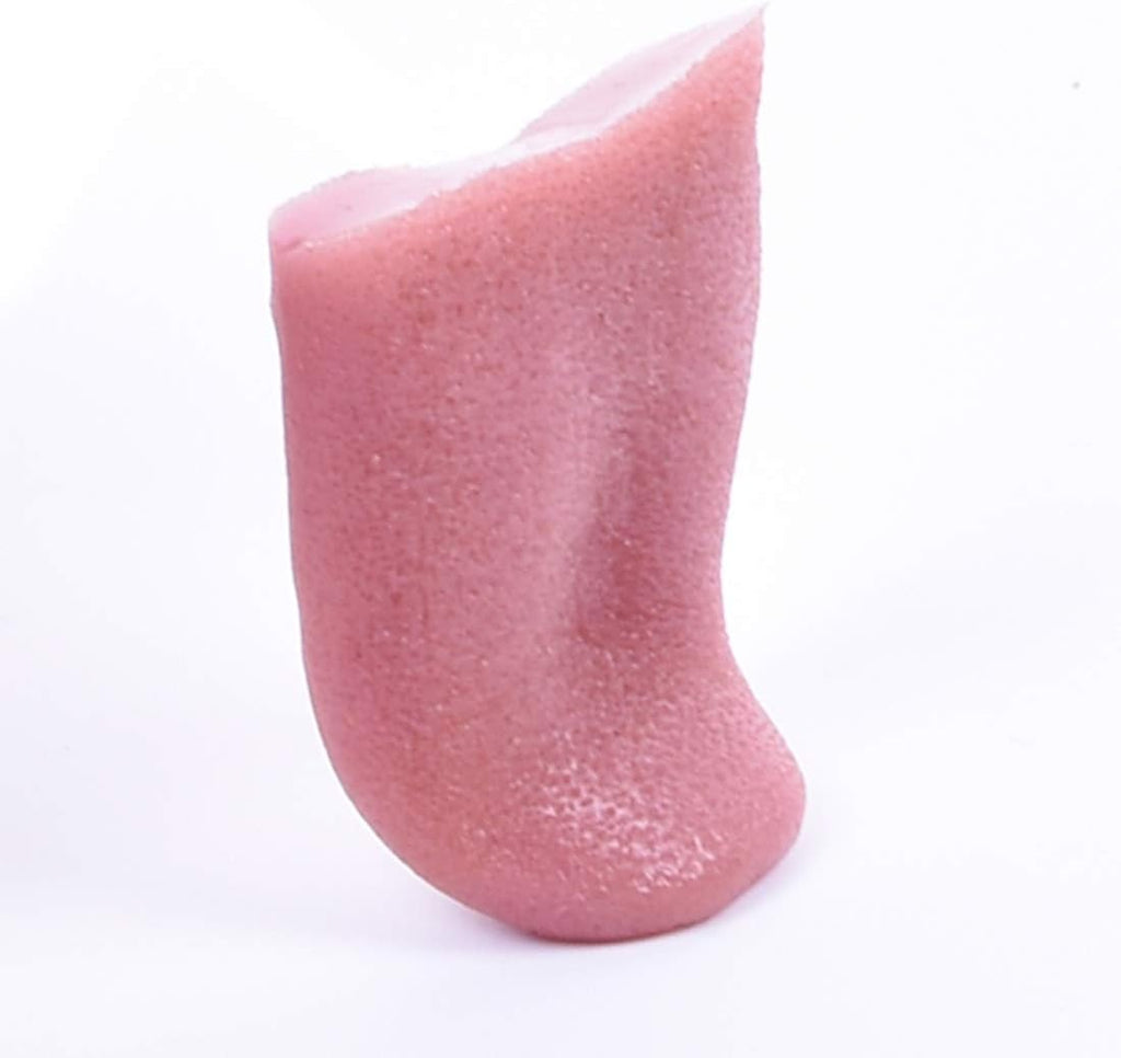 2 Pcs Horrible Stretchable Tongue Realistic Magic Tongue Fake Tongue