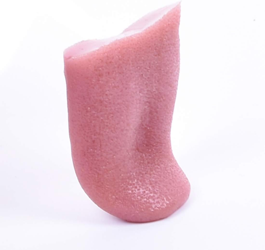 2 Pcs Horrible Stretchable Tongue Realistic Magic Tongue Fake Tongue