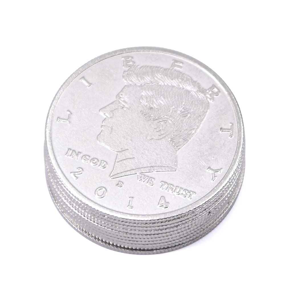 10 Pcs Super Thin Palming Coins Magic Tricks Appearing/Vanishing Coins