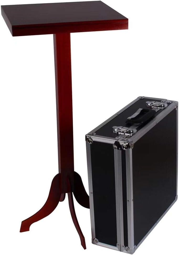Floating Table for Professional Magicians with Carrying Case Simple Magic Flying Table
