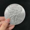 Jumbo Walking Liberty Half Dollar (7.3cm) Magic Tricks Coin Appearing Magic