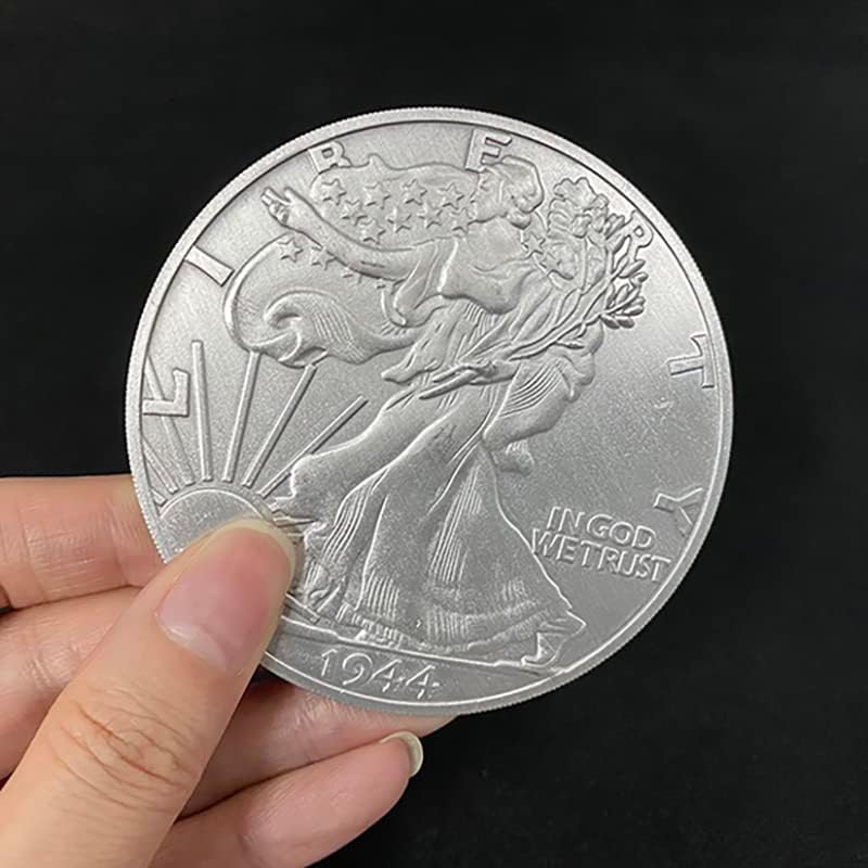 Jumbo Walking Liberty Half Dollar (7.3cm) Magic Tricks Coin Appearing Magic