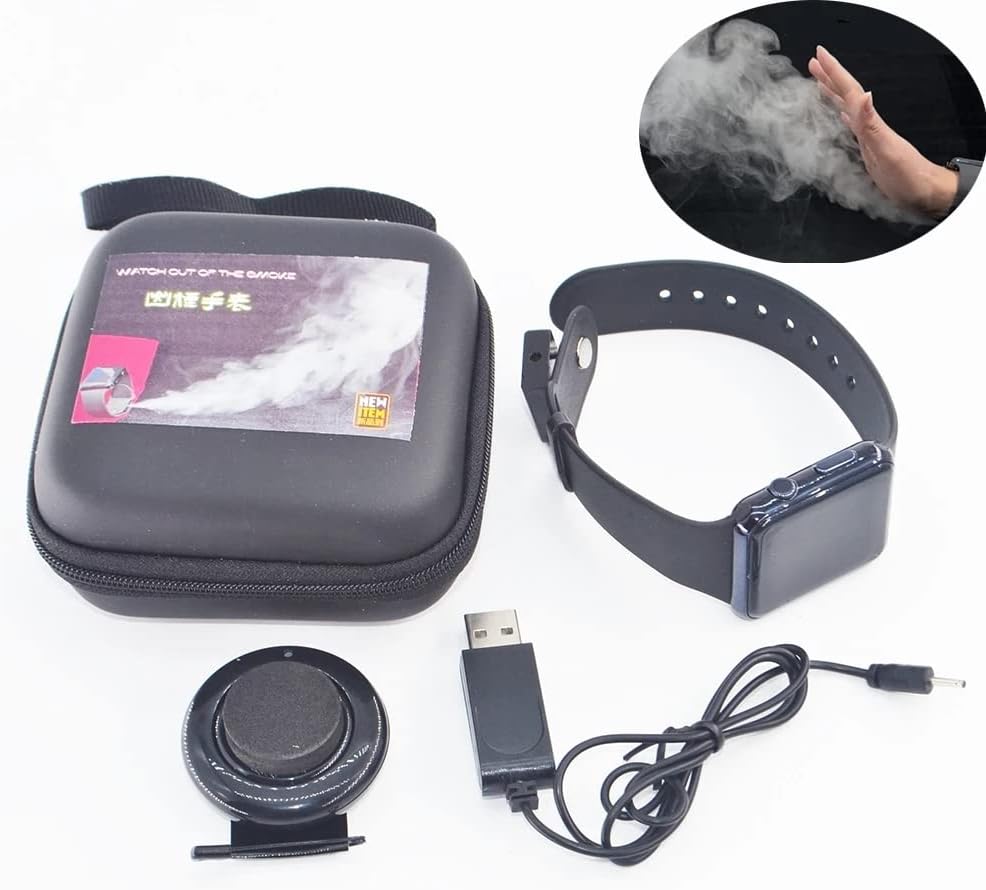 Smoke Watch Magic Tricks Flash Arm Control Device Magic Mentalism