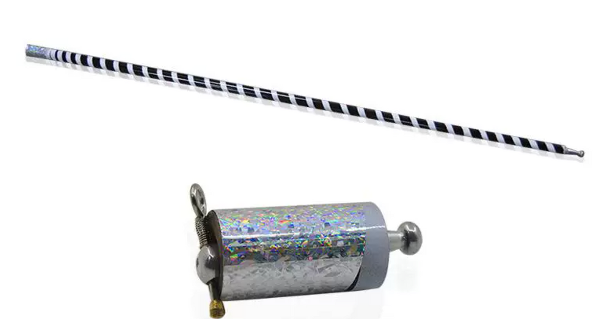 Professional Appearing Cane Metal Mahka 11 Colors Magic Tricks Accessories