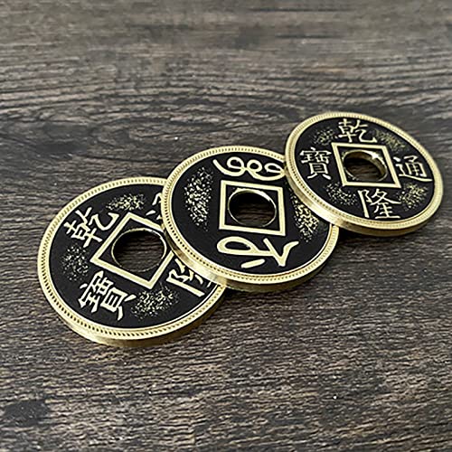 Triad Coins (Chinese Palace Coin) Magic Tricks Three Coin Appear Vanish