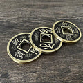 Triad Coins (Chinese Palace Coin) Magic Tricks Three Coin Appear Vanish