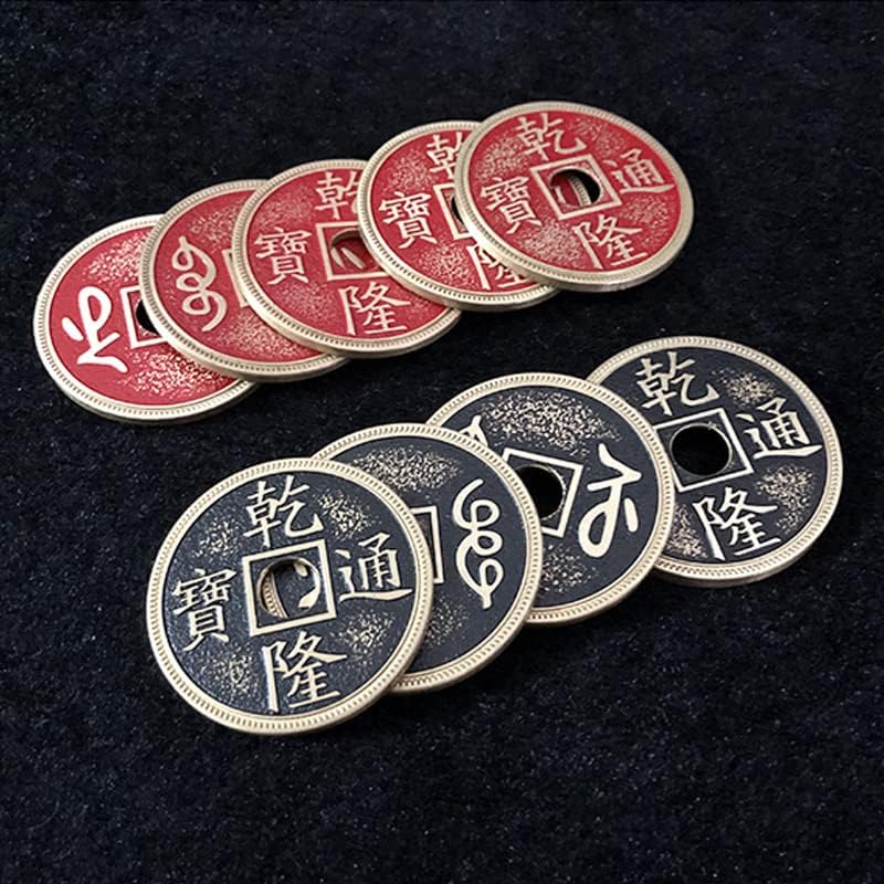 Super Chinese Coin Set Magic Tricks Morgan Size Coin Vanish Magic
