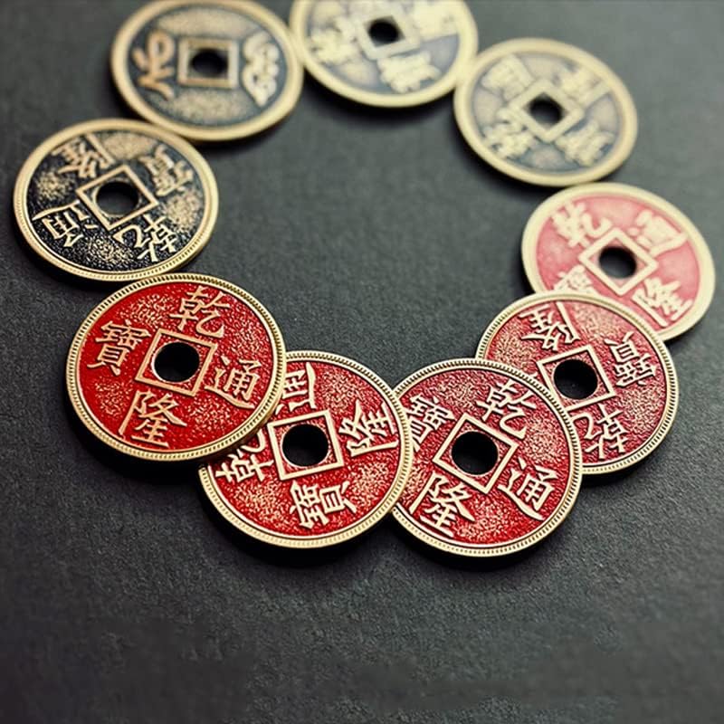 Super Chinese Coin Set Magic Tricks Morgan Size Coin Vanish Magic