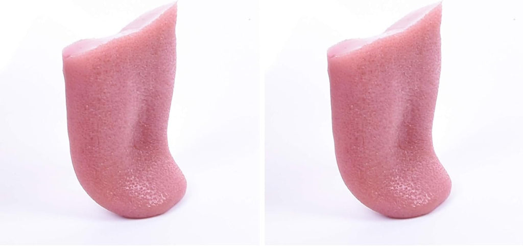 2 Pcs Horrible Stretchable Tongue Realistic Magic Tongue Fake Tongue