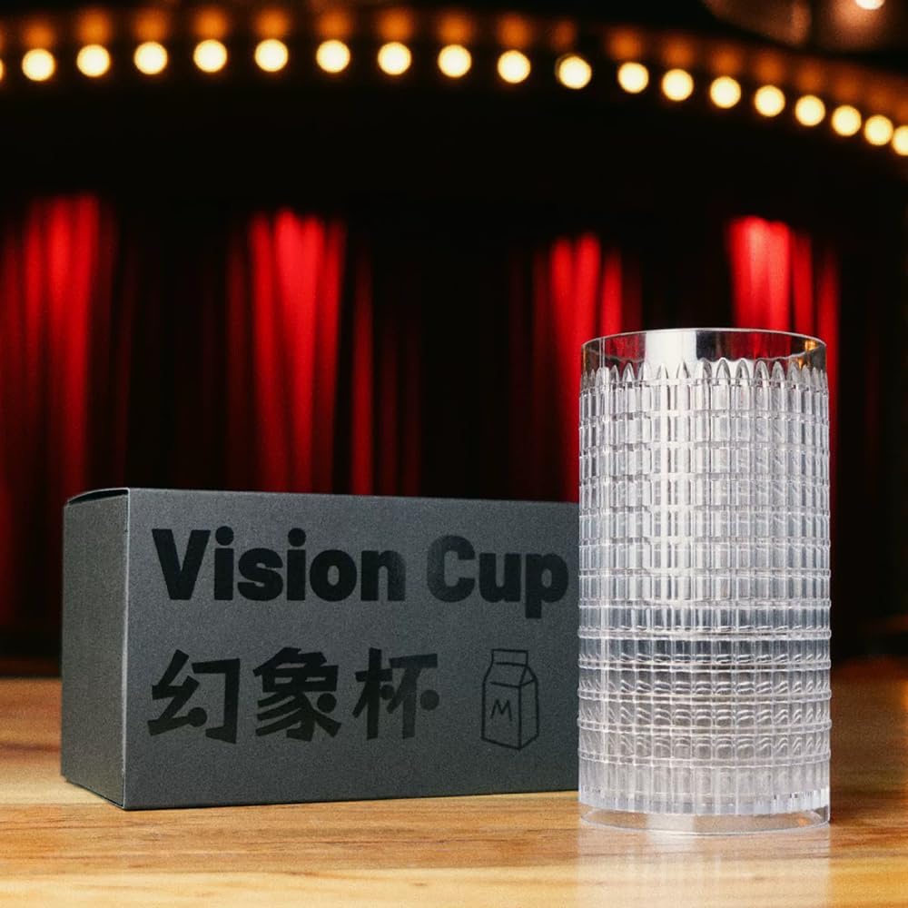 Vision Cup Magic Tricks Visual Milk Cup Increase Liquid Control Magia