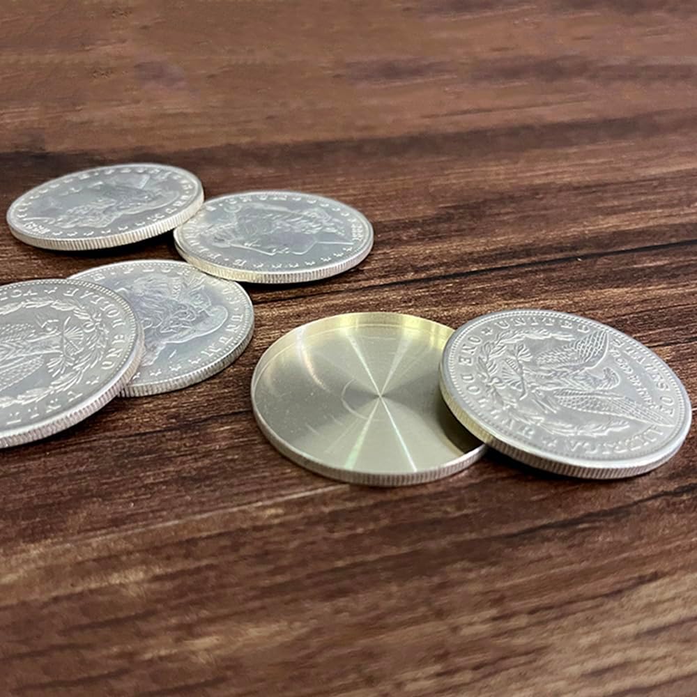 Super Morgan Dollar Set (Cupronickel) Magic Tricks Visual Change Coin Magic