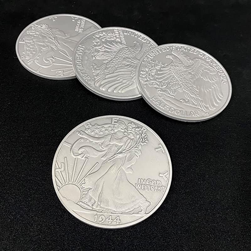 Jumbo Walking Liberty Half Dollar (7.3cm) Magic Tricks Coin Appearing Magic