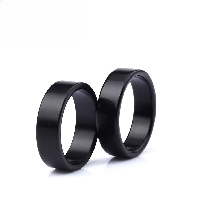 1Pc Black Strong Magnetic Magic Ring Magnet Coin Magic Tricks