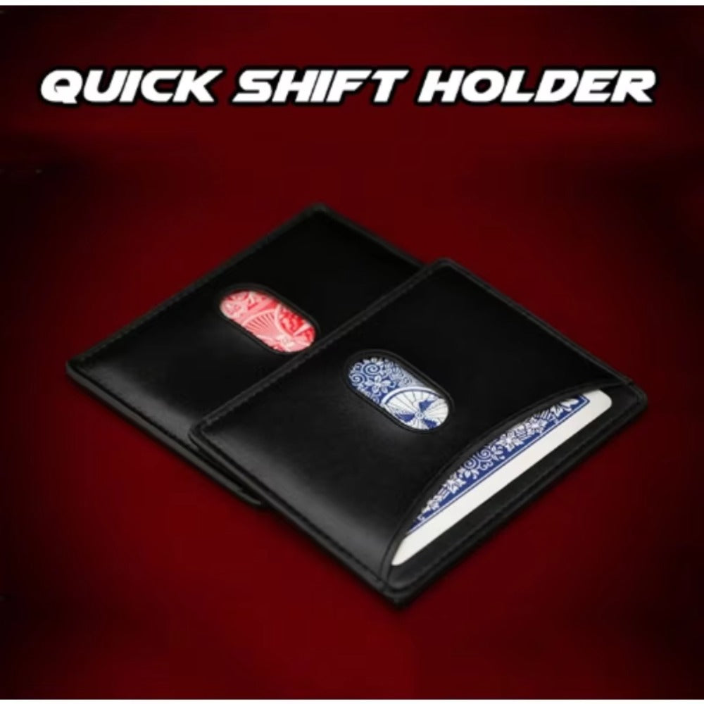 The Ultimate Switching Card Wallet Quick Shift Holder Close Up Magic Tricks