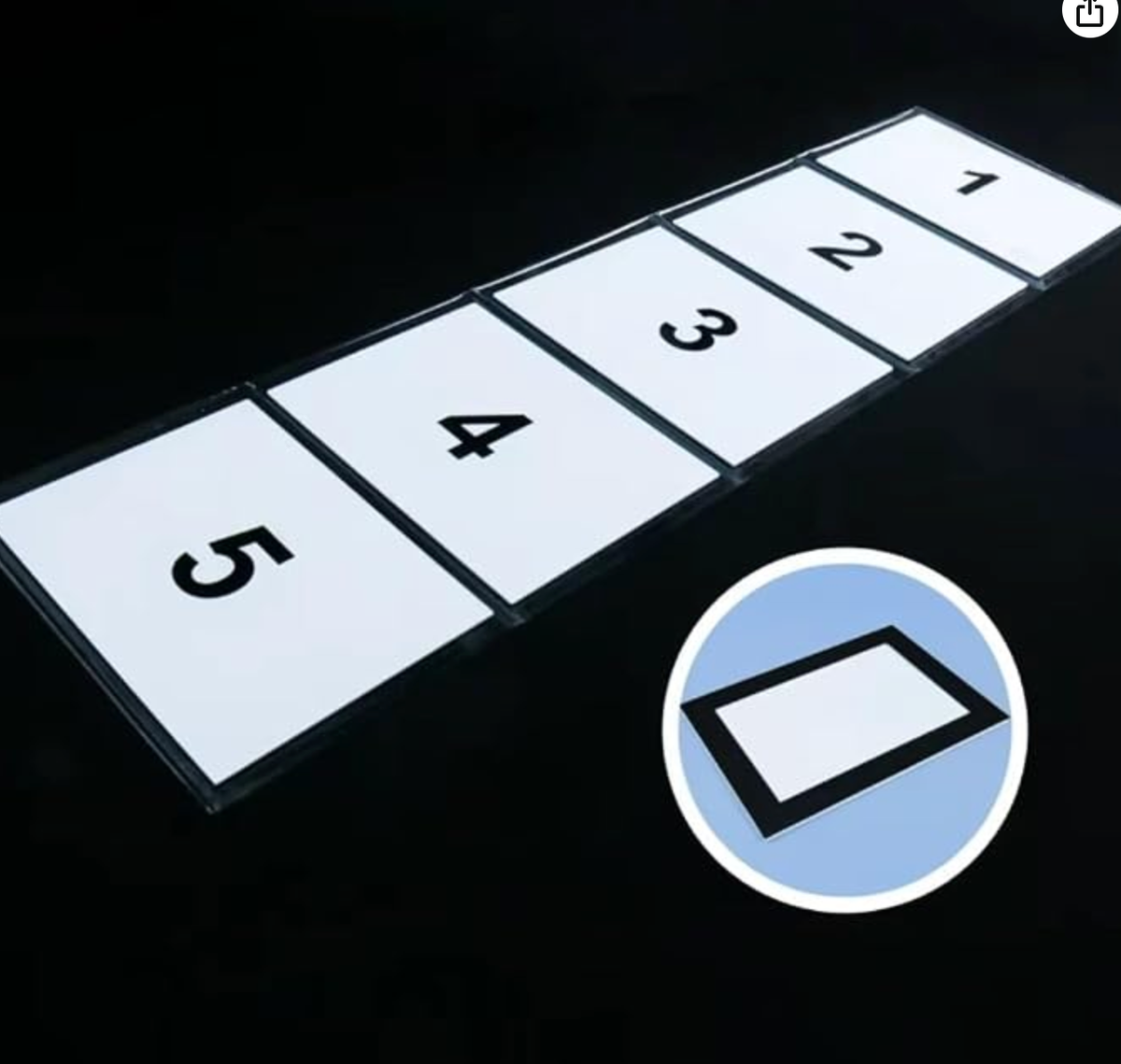 Prestige 3.0 Magnet Gravity Version Magic Tricks Visual Prediction Board