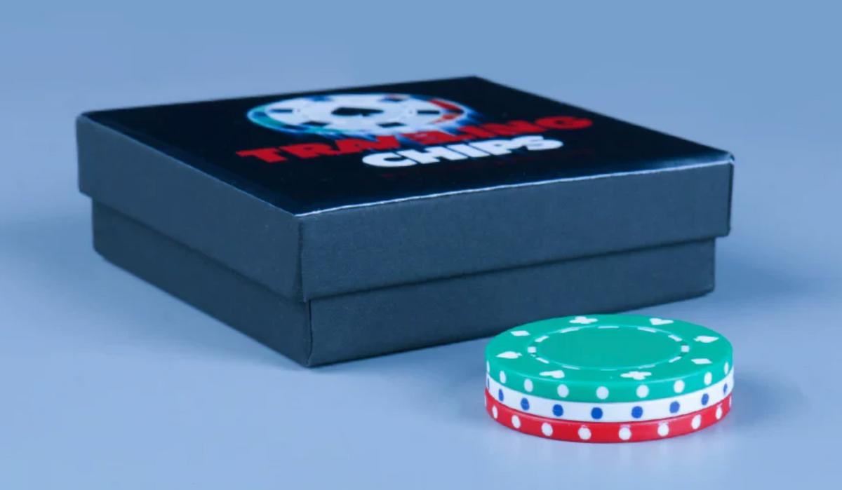 Traveling Chips by R Paul Wilson Magic Tricks Chip Transportation Flight Magia