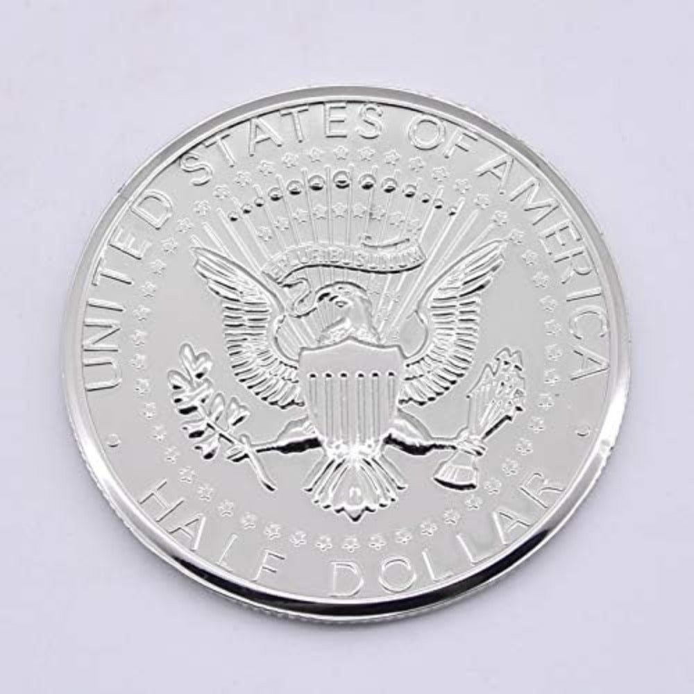 Jumbo Coin 3 inch Half Dollar Magic Tricks Coin Appear Disappear Magic
