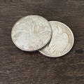 Gravity Flipper Coin Magic Tricks Walking Liberty Half Dollar Magic