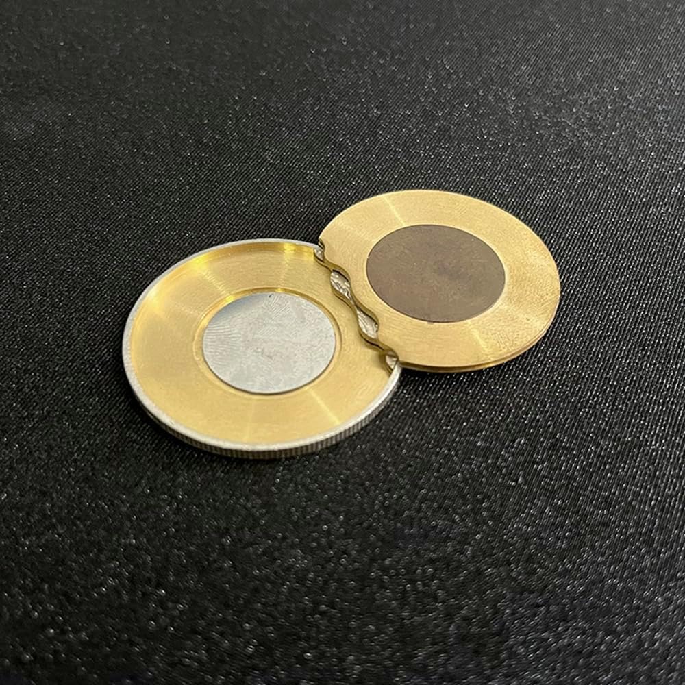 Multipurpose Flipper Coin (Morgan Dollar) Magic Tricks Magnetic or Gravity Coin
