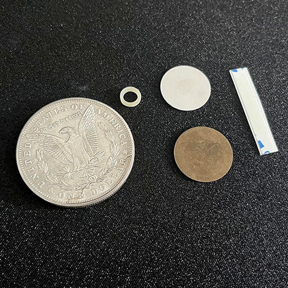 Multipurpose Flipper Coin (Morgan Dollar) Magic Tricks Magnetic or Gravity Coin
