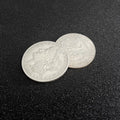 Multipurpose Flipper Coin (Morgan Dollar) Magic Tricks Magnetic or Gravity Coin