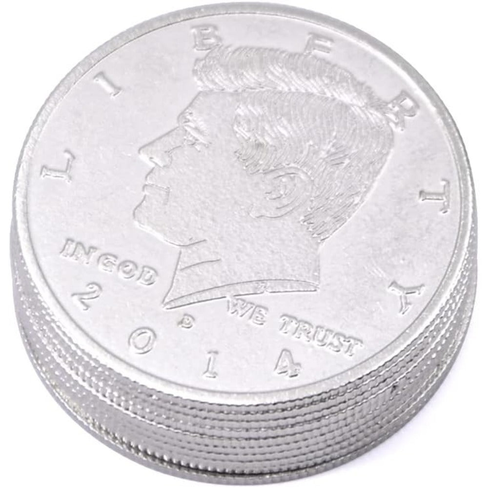 10 Pcs Super Thin Palming Coins Magic Tricks Appearing/Vanishing Coins