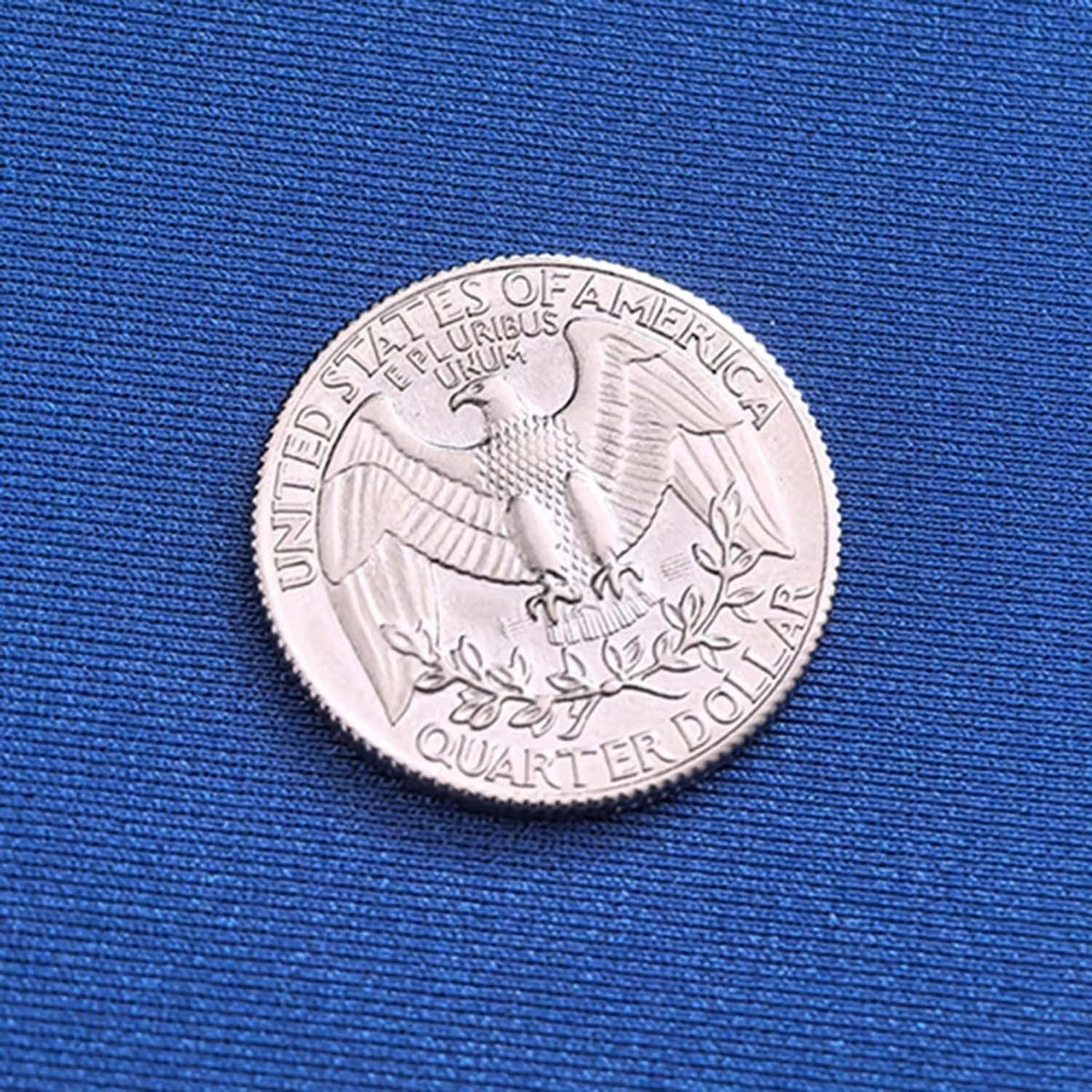 1 Pc Double Sided Quarter Dollar (Tails) Magic Tricks Close Up Illusions