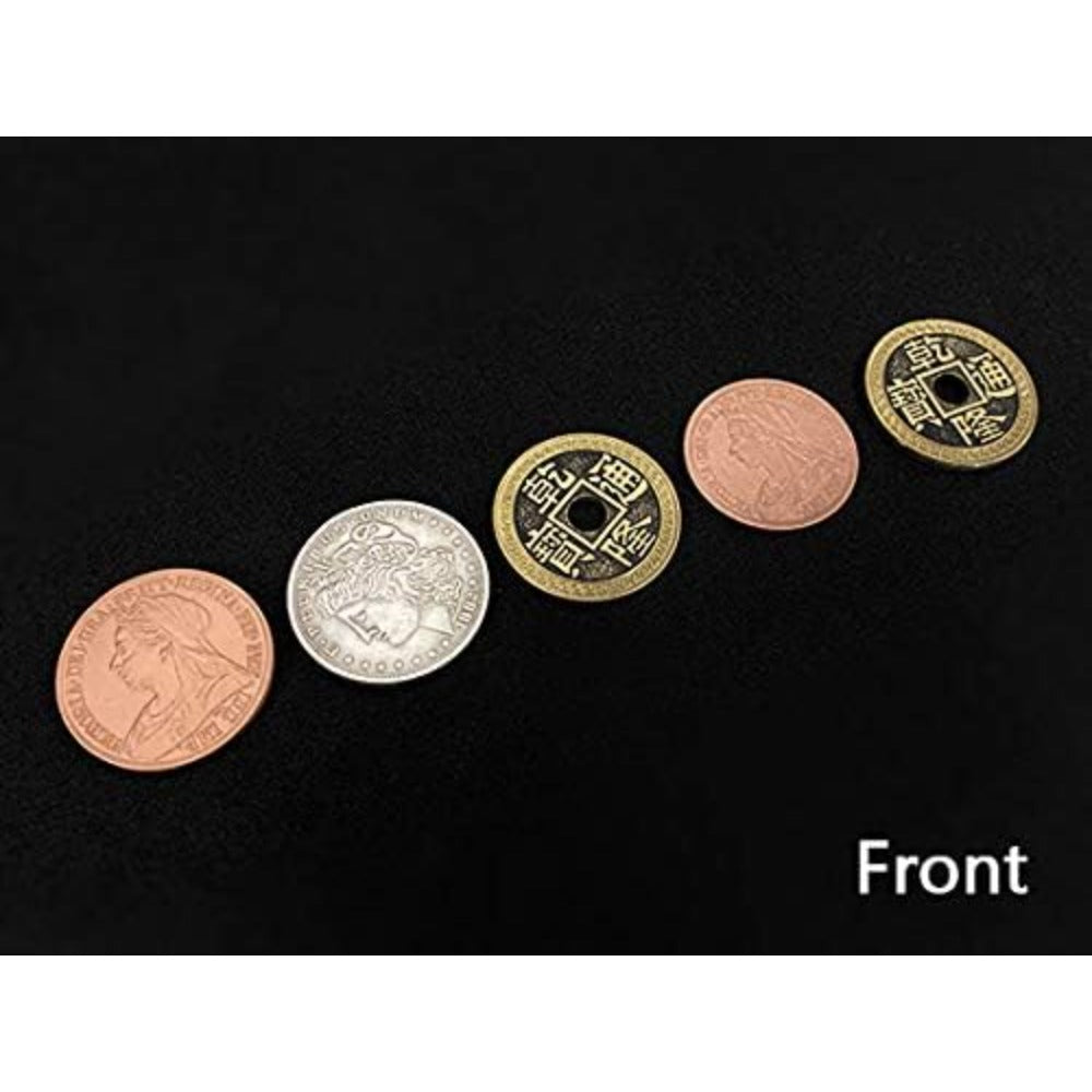 Copper Silver Brass (CSB) Magic Tricks Coin Appear Vanish Magic