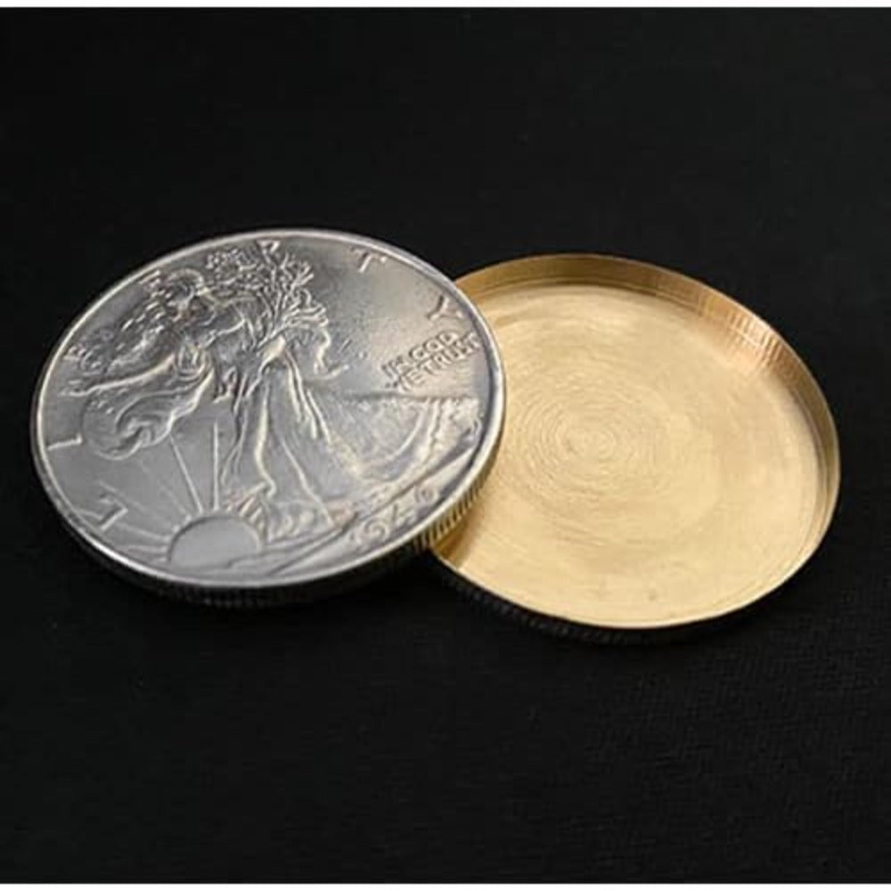 1pc Expanded Shell Walking Liberty Half Dollar (Head) Magic Tricks