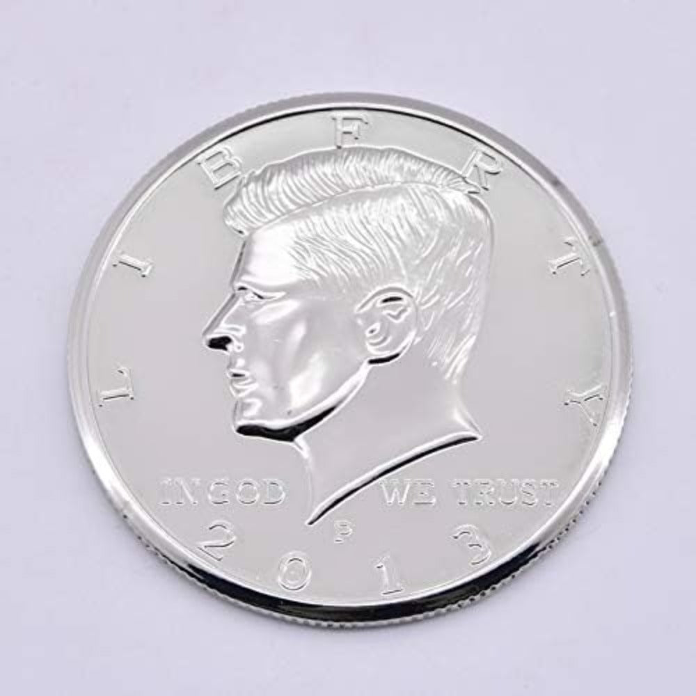 Jumbo Coin 3 inch Half Dollar Magic Tricks Coin Appear Disappear Magic
