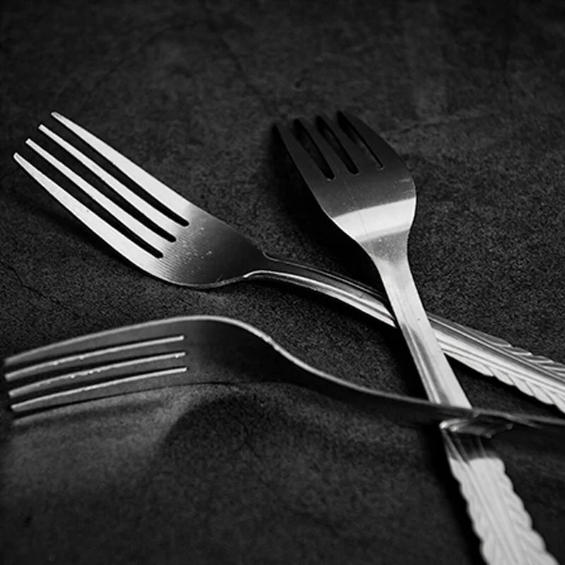 Liquid Forks Magic Tricks 10 Metal Forks Bending Professional Magician