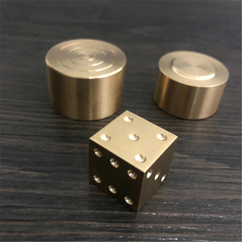 Super Mental Die (Brass) Magic Tricks Stage Close Up Magia