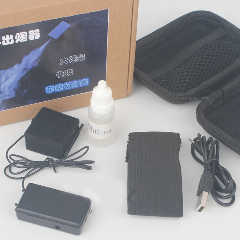 Flash Mini Arm Control Smoke Device Magic Tricks Appearing Smoke Magia