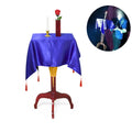 New Mult-Function Square Floating Table + Candlestick Flower Pot Magic Tricks Magician