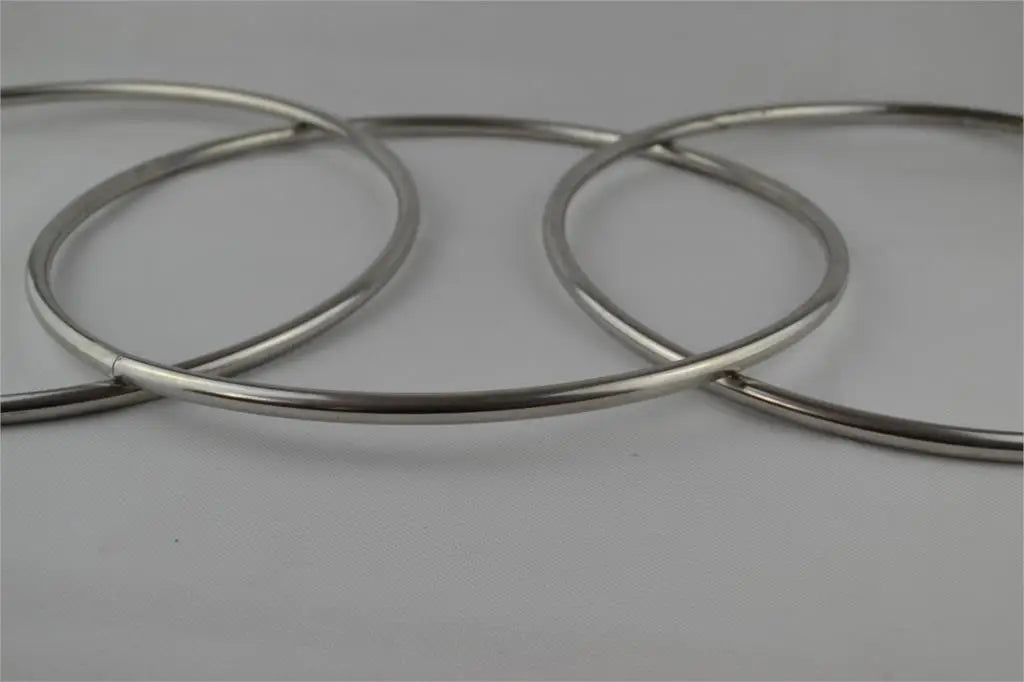 Large Size Magnetic Linking Ring 3 Rings Set (Dia*31cm,Stainless Steel) Magic Tricks Magician Stage Illusion Gimmick Prop Comedy