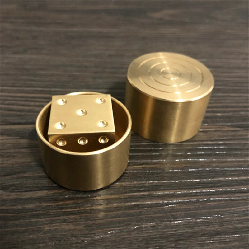 Super Mental Die (Brass) Magic Tricks Stage Close Up Magia